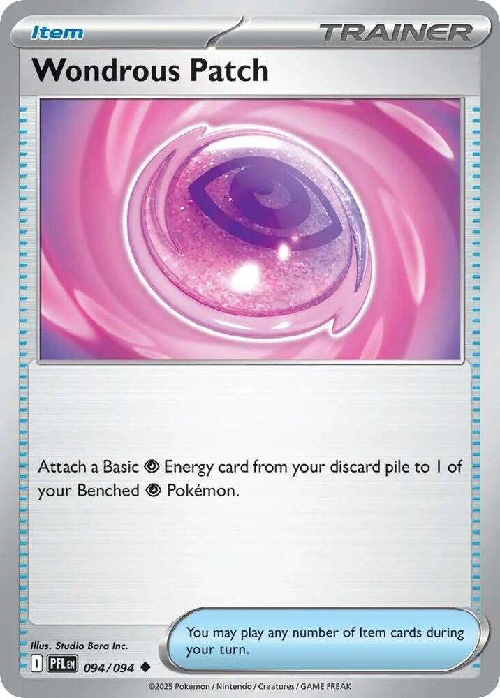 Pokémon - Phantasmal Flames (PFL) - Wondrous Patch - 094/094 Pokemon