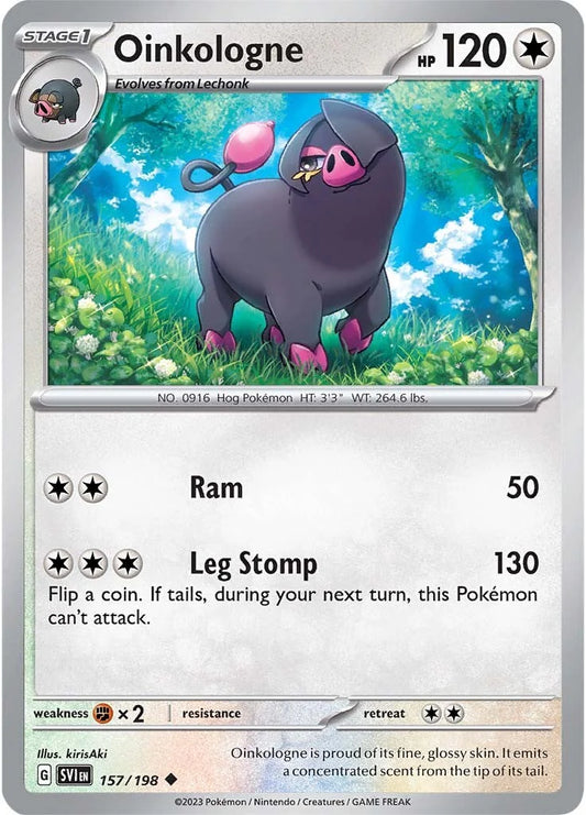 Oinkologne (157/198) [Scarlet & Violet: Base Set] Pokemon