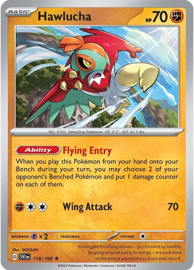 Hawlucha (118/198) [Scarlet & Violet: Base Set] Pokemon