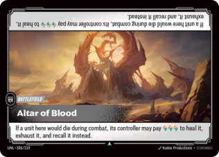 Altar of Blood - Unleashed (UNL) Armchair Generals