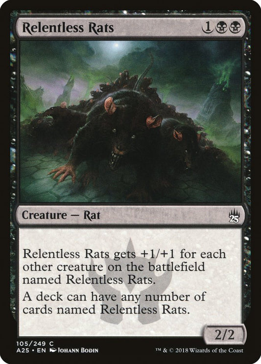 Relentless Rats Magic The Gathering