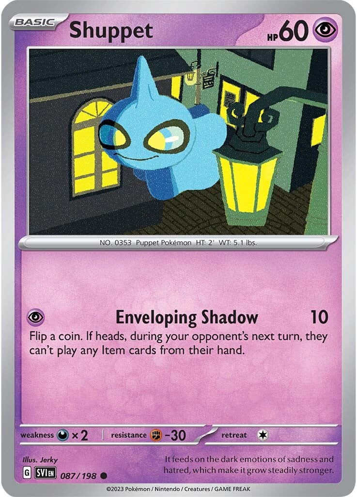 Shuppet (087/198) [Scarlet & Violet: Base Set] Pokemon