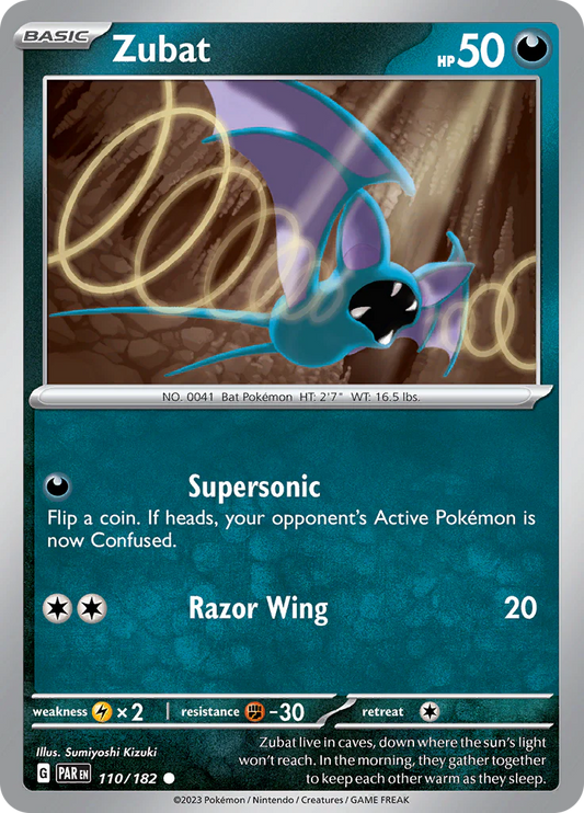 Zubat (110/182) [Scarlet & Violet: Paradox Rift] Pokemon