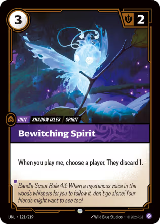 Bewitching Spirit - Unleashed (UNL) Armchair Generals