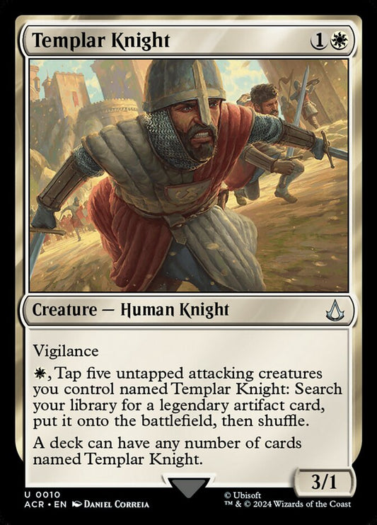 Templar Knight (Foil) Magic The Gathering