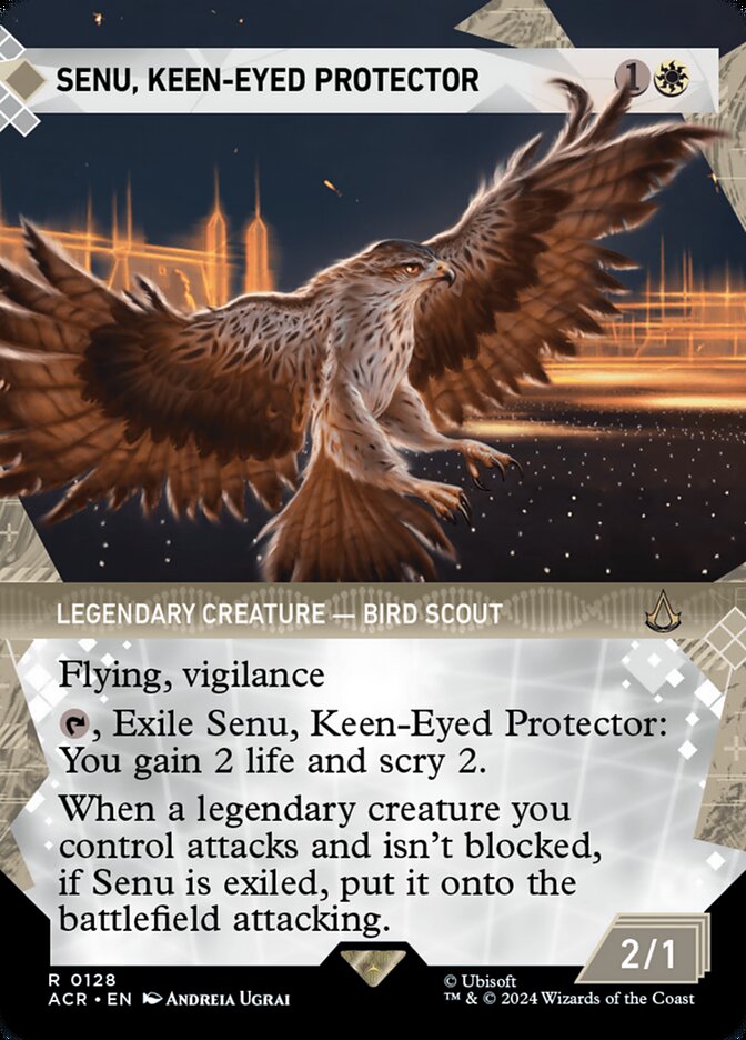 Senu, Keen-eyed Protector (Showcase Foil) Magic The Gathering