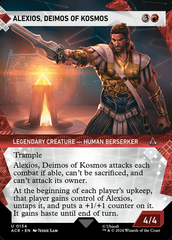 Alexios, Deimos of Kosmos (Showcase) Magic The Gathering