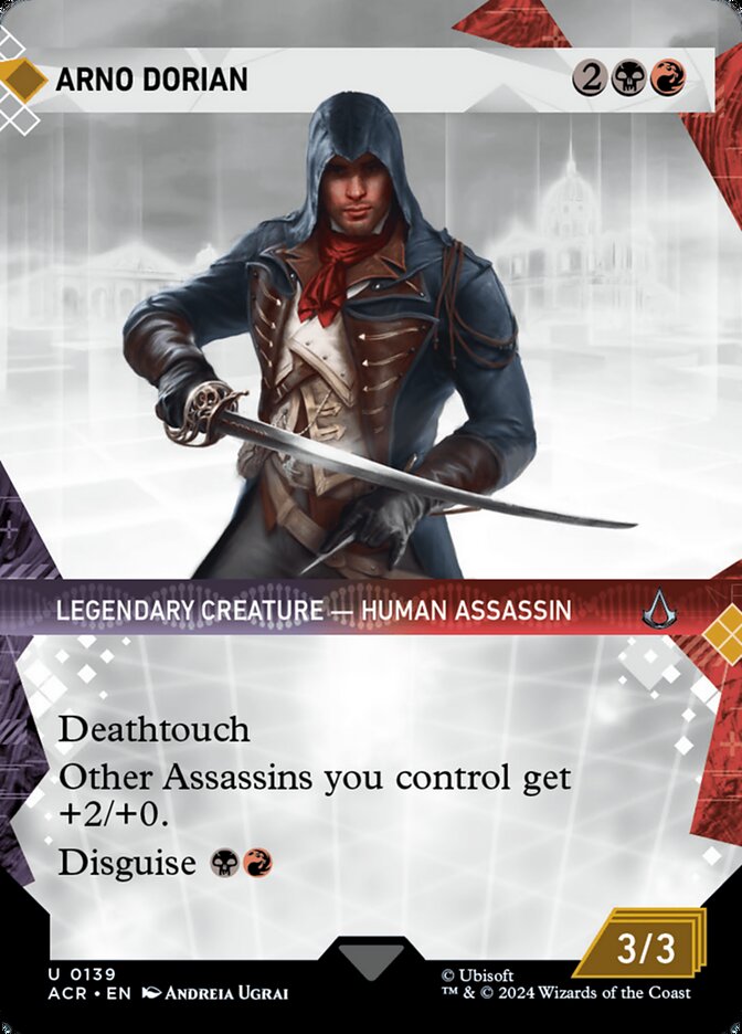 Arno Dorian (Showcase Foil) Magic The Gathering