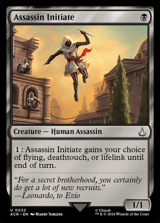 Assassin Initiate Magic The Gathering