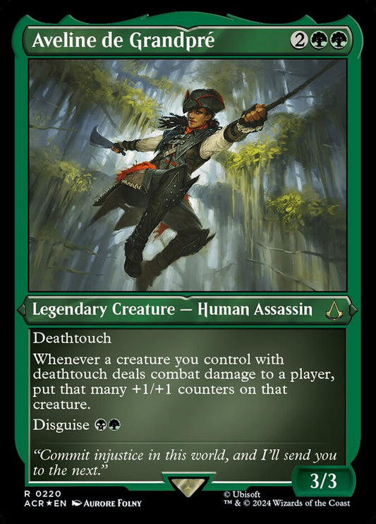 Aveline de Grandpré (Etched Foil) Magic The Gathering