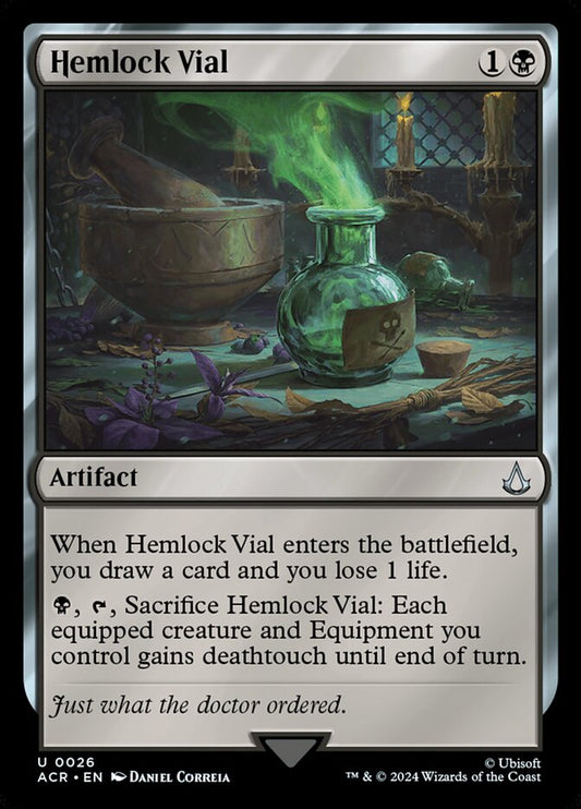 Hemlock Vial Magic The Gathering