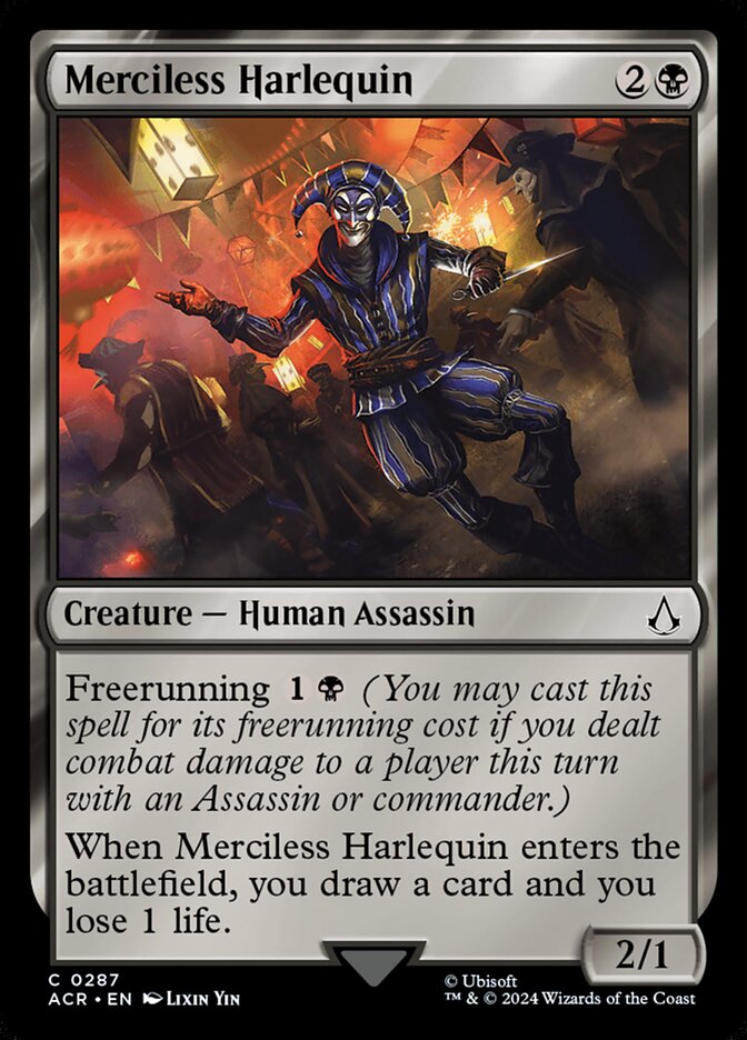 Merciless Harlequin Magic The Gathering