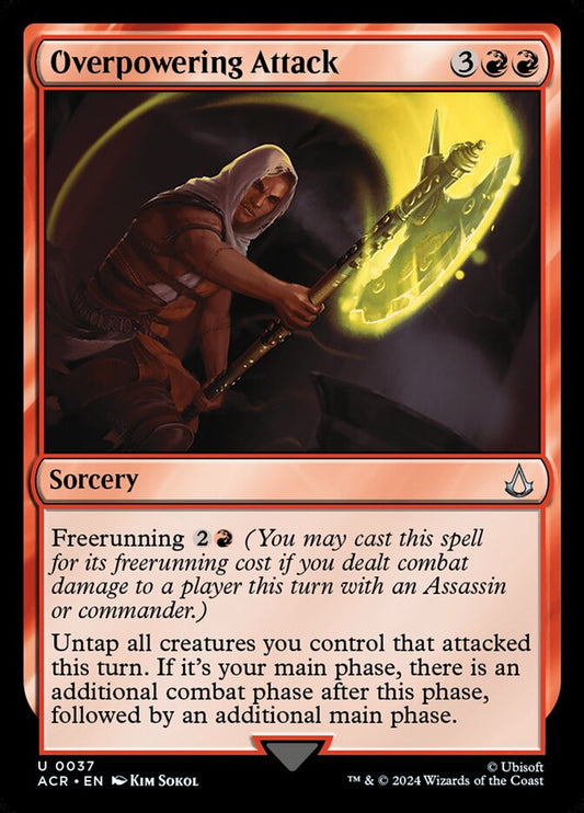 Overpowering Attack (Foil) Magic The Gathering