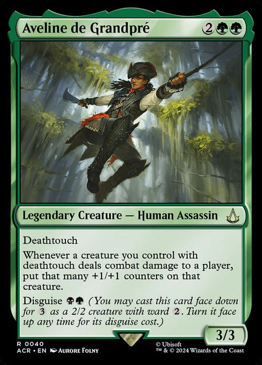 Aveline de Grandpré (Foil) Magic The Gathering