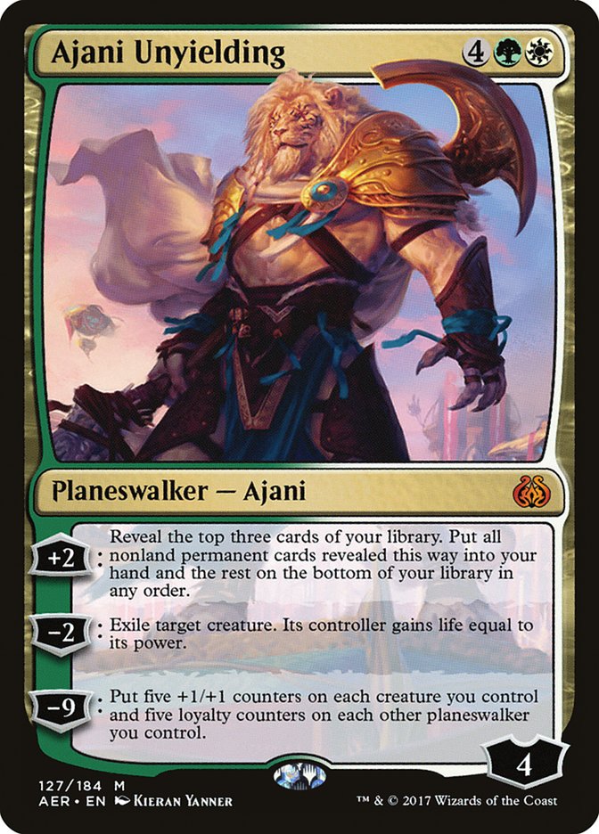 Ajani Unyielding Magic The Gathering