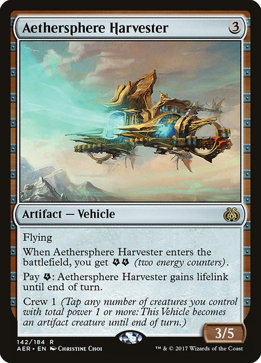 Aethersphere Harvester Magic The Gathering