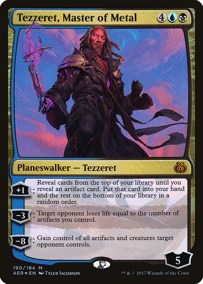 Tezzeret, Master of Metal (Foil) Magic The Gathering