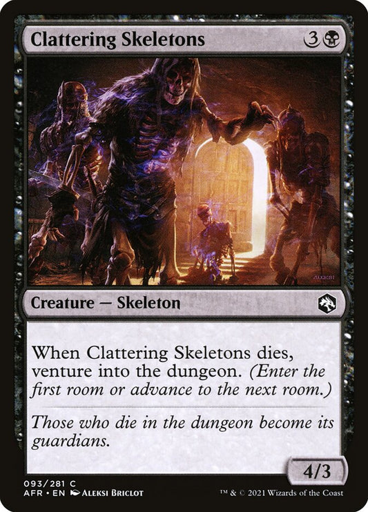 Clattering Skeletons Magic The Gathering