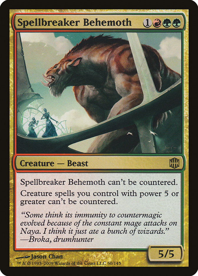 Spellbreaker Behemoth (Foil) Magic The Gathering