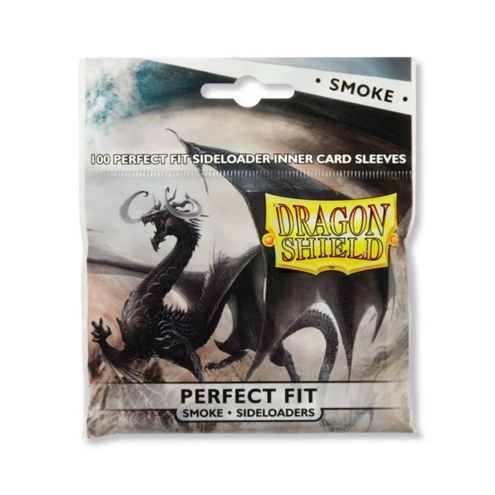 Dragon Shield Perfect Fit Sleeves - Smoke - Sideloaders Dragon Shield