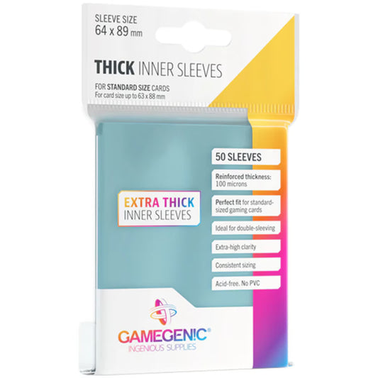 Just Sleeves - Soft Sleeves 100 (67mmx94mm) (Copy) GameGenic