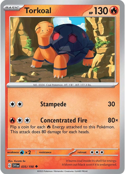 Torkoal (035/198) [Scarlet & Violet: Base Set] Pokemon