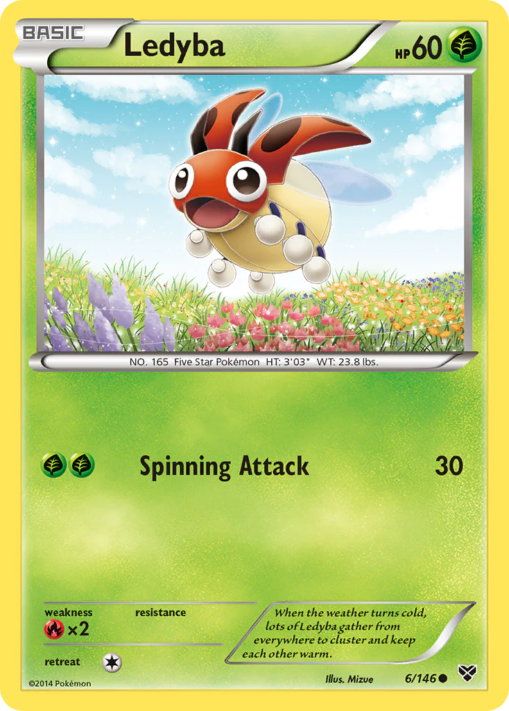 Ledyba (6/146) [XY: Base Set] Magic The Gathering