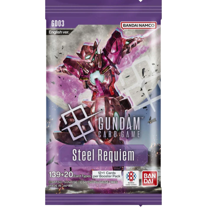 Gundam Card Game [GD - 03]: Steel Requim Booster GunDam TCG
