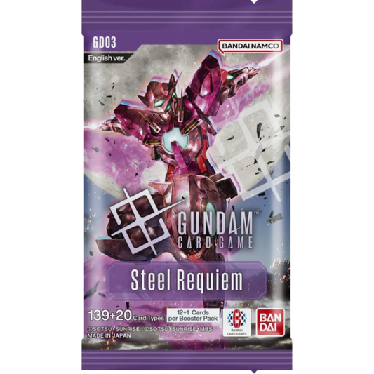 Gundam Card Game [GD - 03]: Steel Requim Booster GunDam TCG