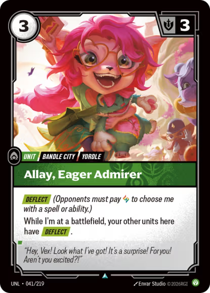 Allay, Eager Admirer - Unleashed (UNL) Armchair Generals