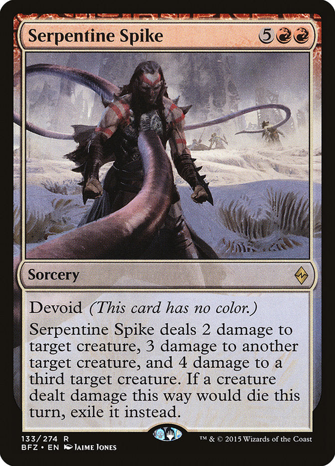 Serpentine Spike Magic The Gathering