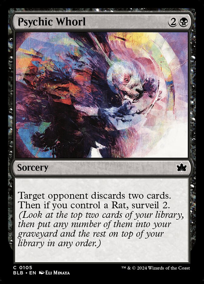 Psychic Whorl Magic The Gathering