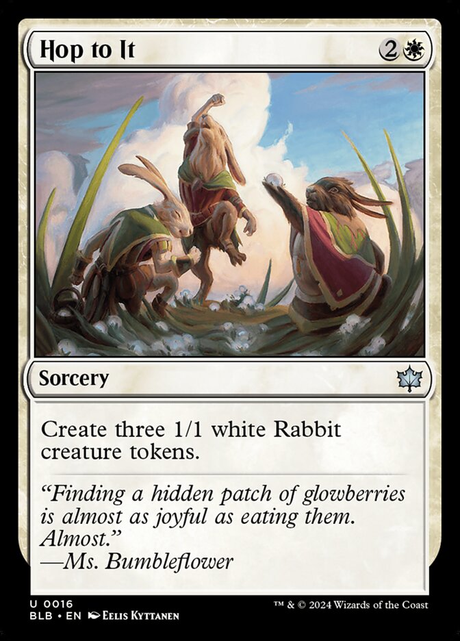 Hop to It Magic The Gathering