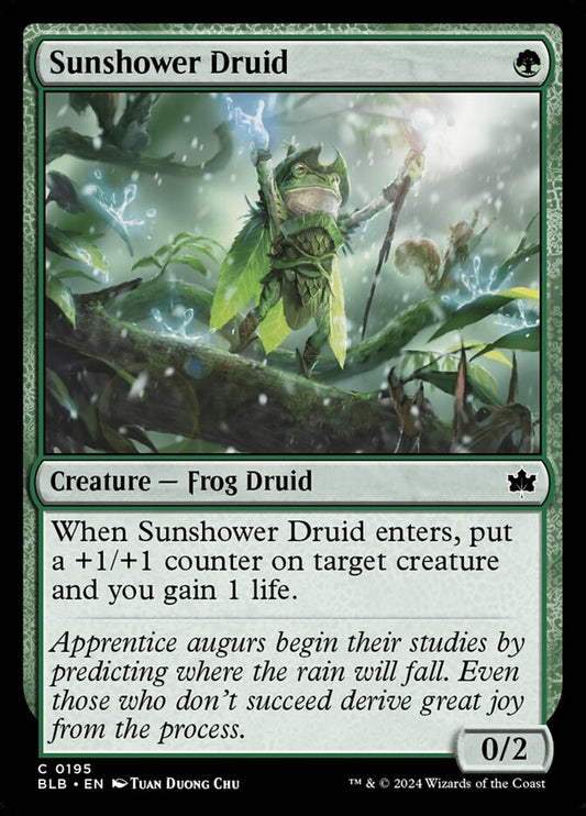 Sunshower Druid Magic The Gathering