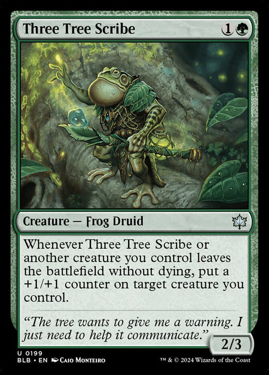 Three Tree Scribe Magic The Gathering