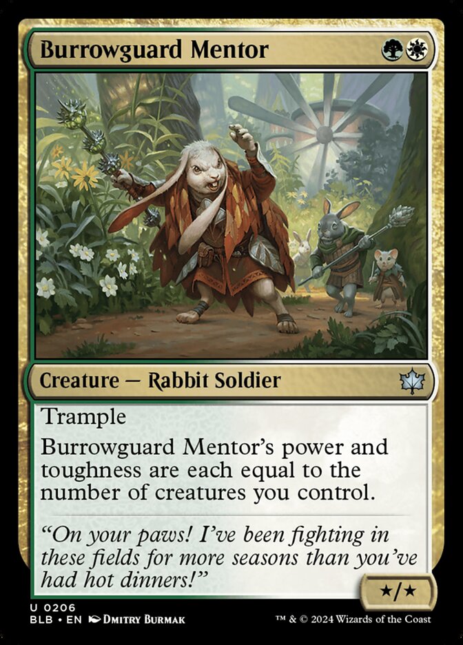 Burrowguard Mentor Magic The Gathering