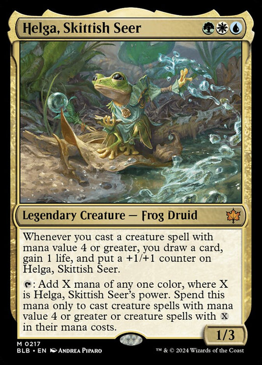 Helga, Skittish Seer Magic The Gathering