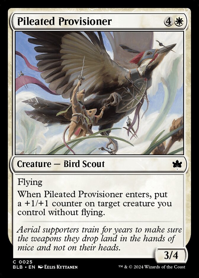 Pileated Provisioner Magic The Gathering