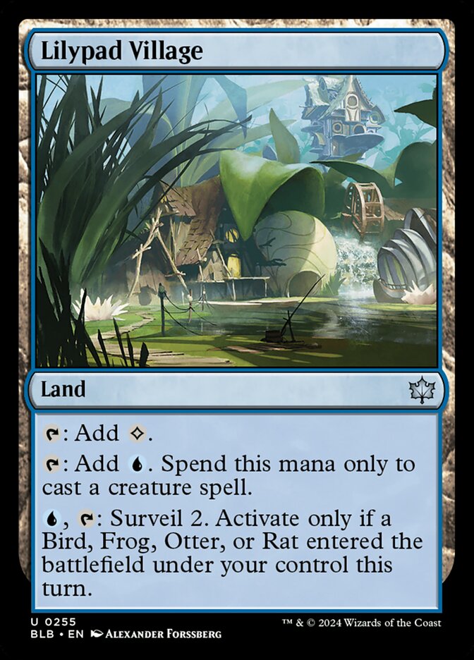 Lilypad Village Magic The Gathering