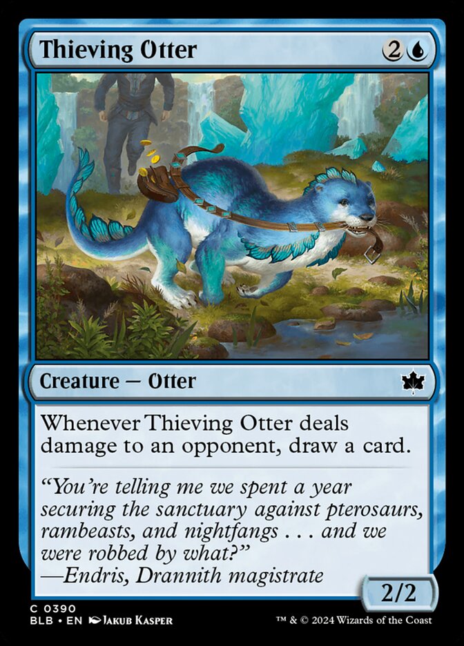 Thieving Otter Magic The Gathering