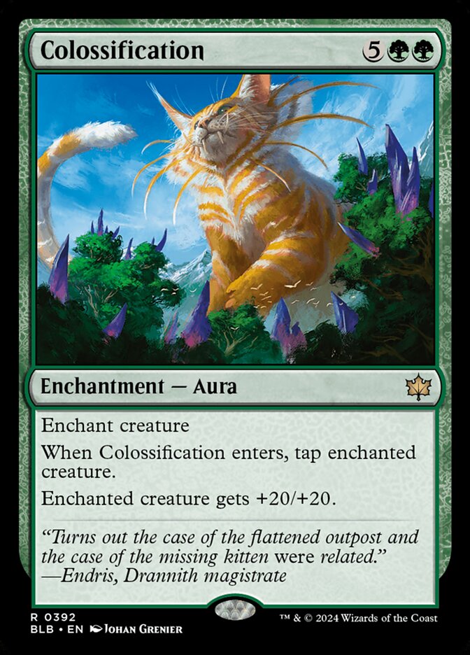 Colossification Magic The Gathering