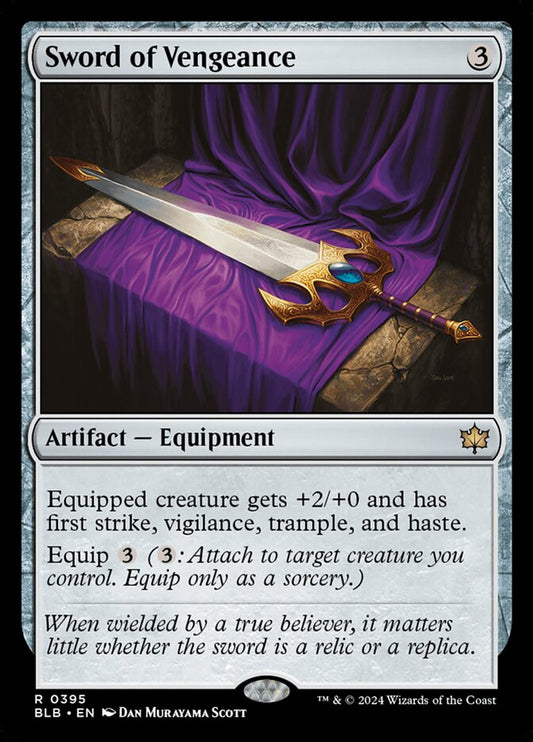 Sword of Vengeance Magic The Gathering