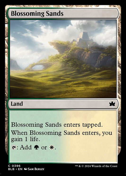 Blossoming Sands Magic The Gathering