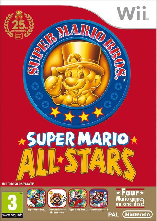 Super Mario All-Stars PAL Wii (Complete) Armchair Generals