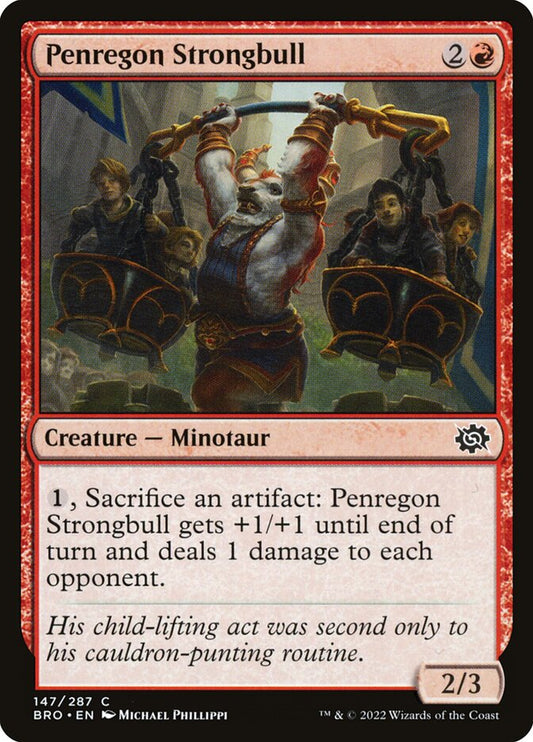 Penregon Strongbull Magic The Gathering