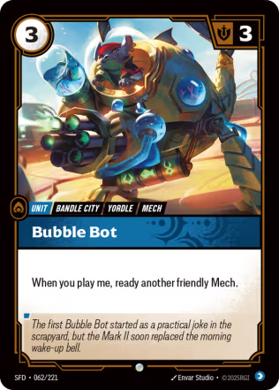 Bubble Bot - Spiritforged (SFD) Armchair Generals