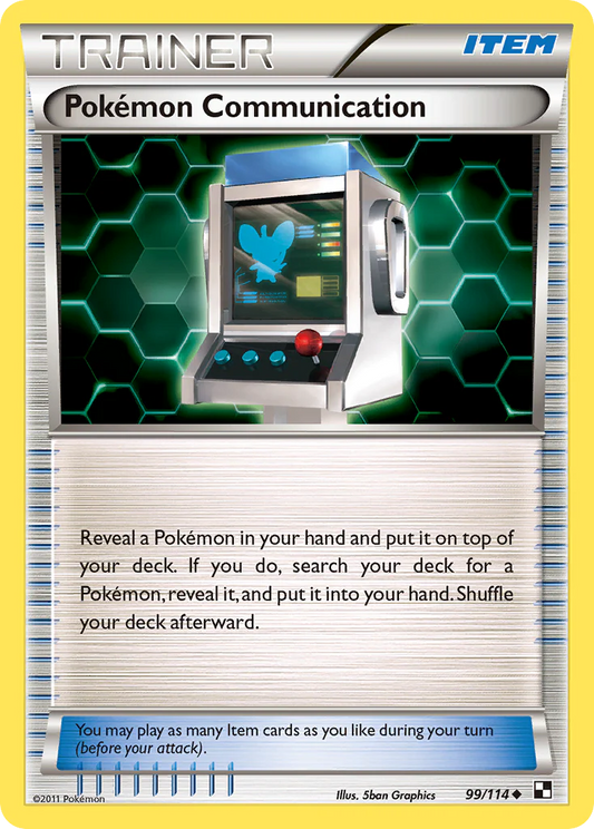 Pokemon Communication (99/114) [Black & White: Base Set] Pokemon