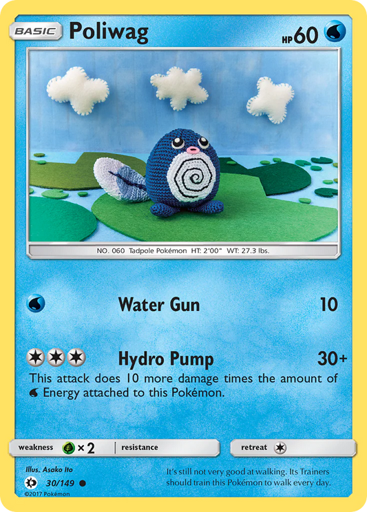 Poliwag (30/149) [Sun & Moon: Base Set] Magic The Gathering