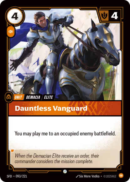 Dauntless Vanguard - Spiritforged (SFD) Armchair Generals