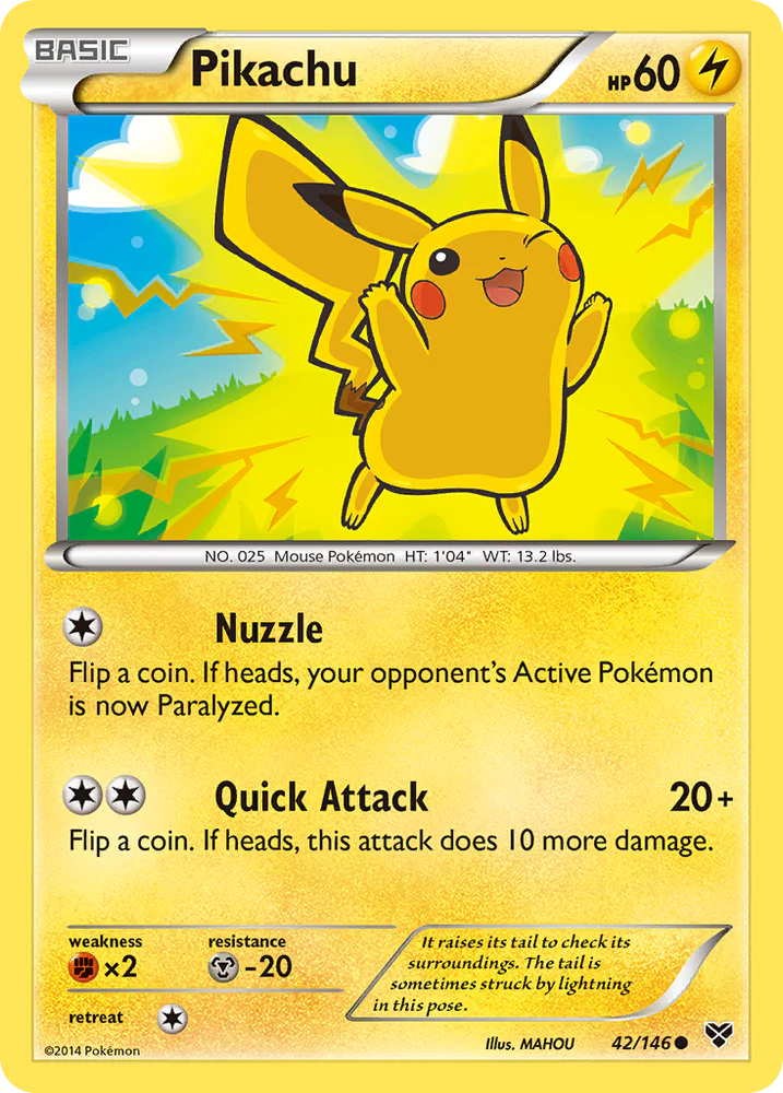 Pikachu (42/146) [XY: Base Set] Pokemon